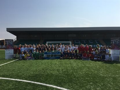 Girls' football tournament