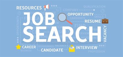 Job search graphic