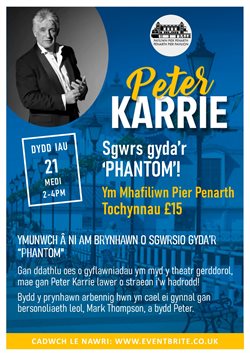 peter karrie poster WELSH