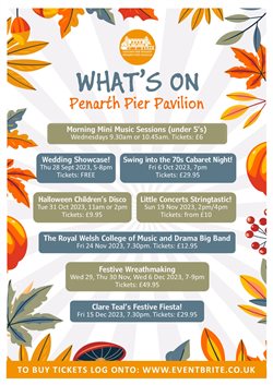 what's on at the pavilion 23