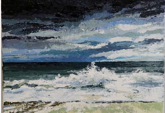 Seascapes in Acrylic & Palette Knife (FREE) **THIS COURSE IS FULL**