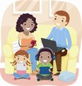 Family on Technology
