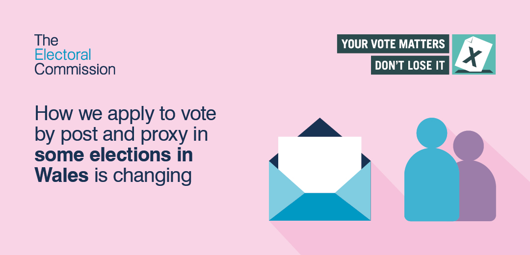 Voting by post or proxy banner