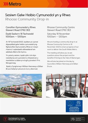 South wales metro poster