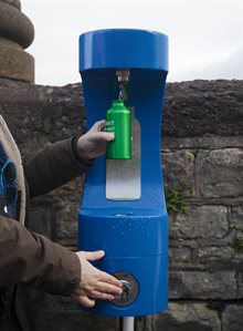 Water fountain Penarth 2