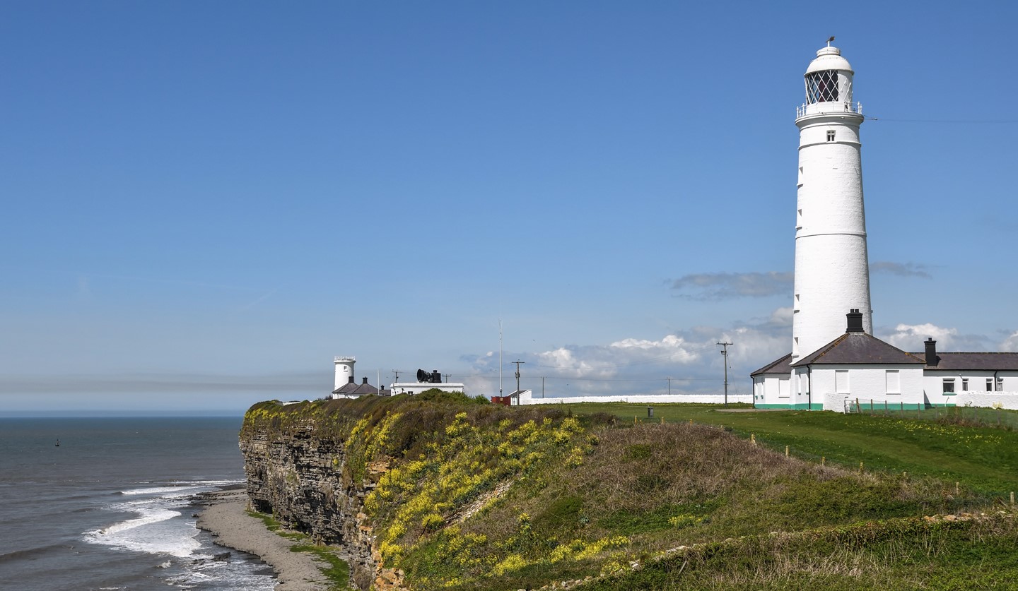 Nash point lighthouse