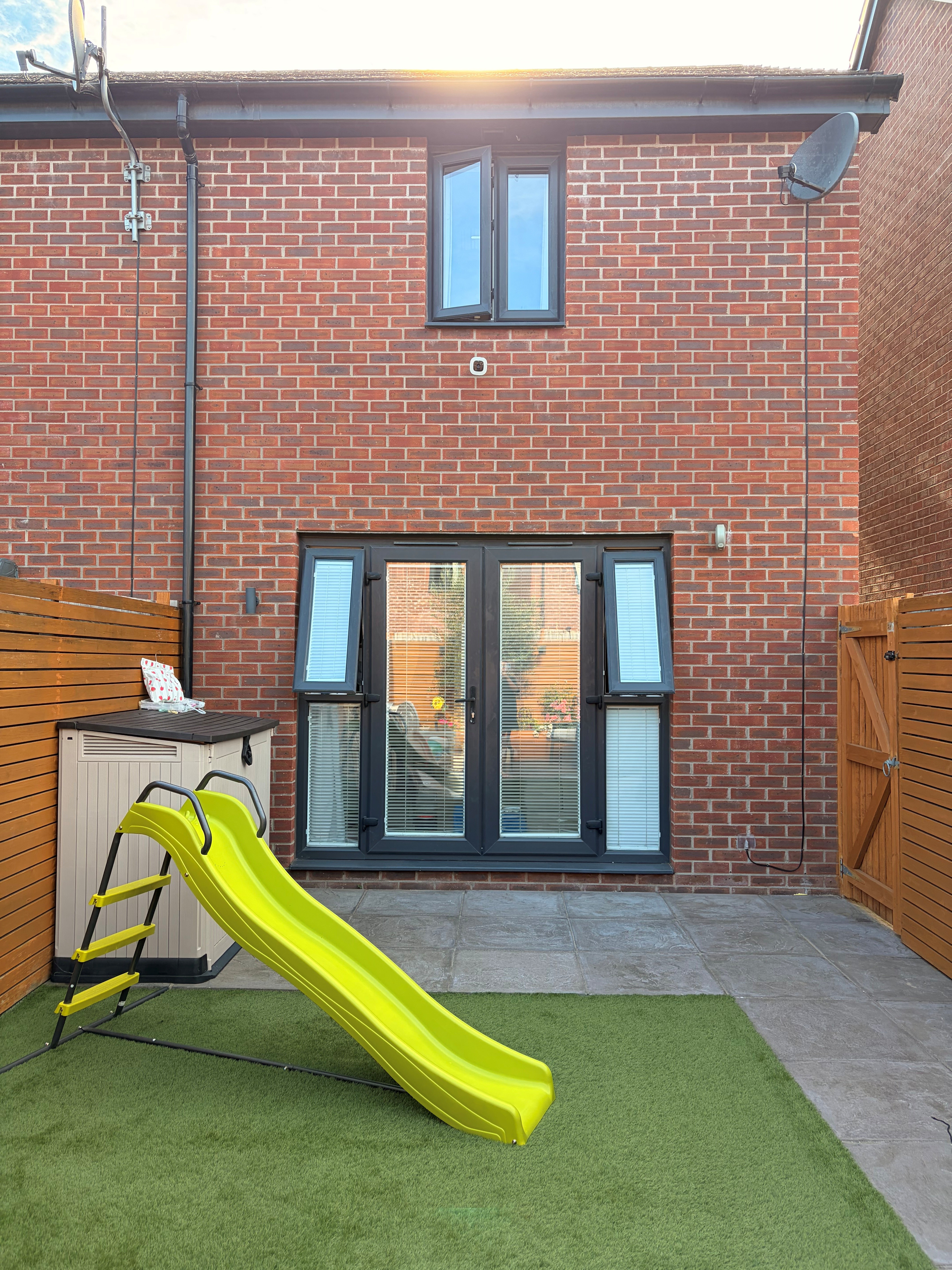 Rear Garden 9 Rhodfa Seabright