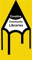 Creative community libraries logo eng