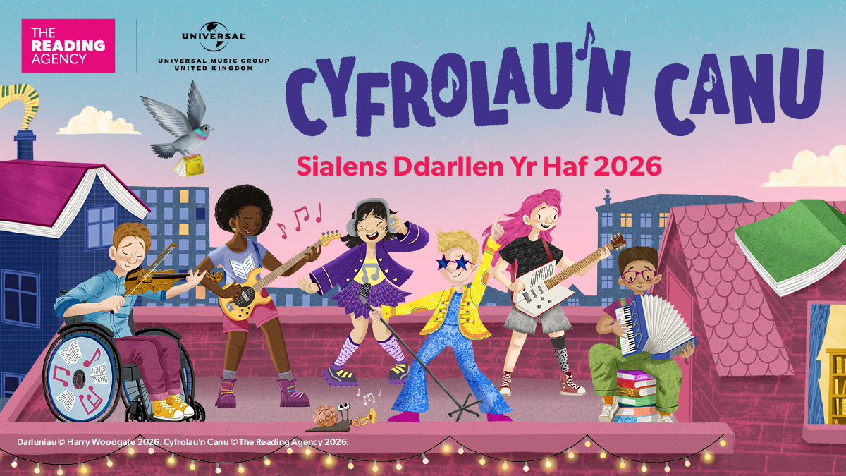 Read to the Beat Banner CYMRAEG
