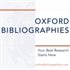 Oxford Bibliographies