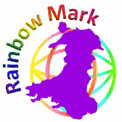 Rainbow mark logo