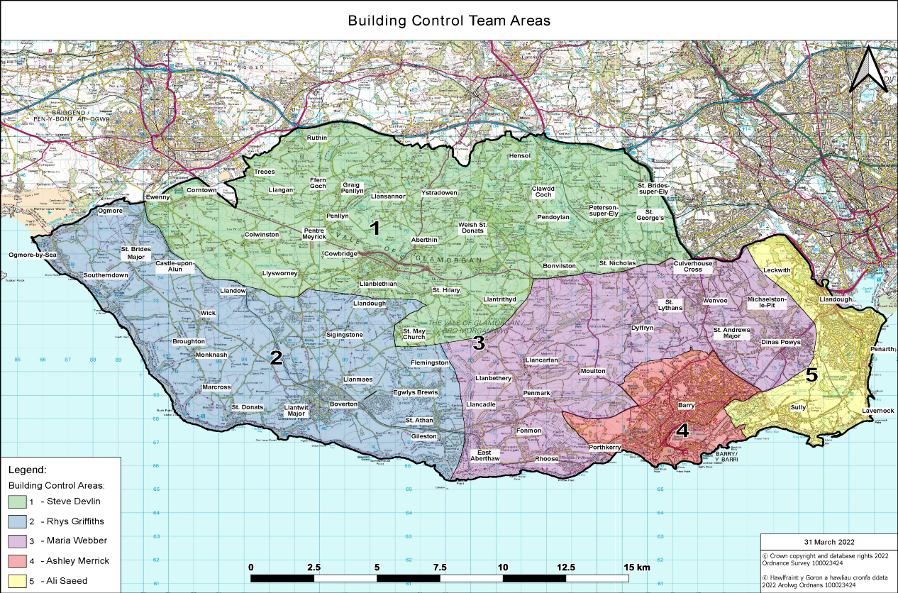 Planning Team Area Maps