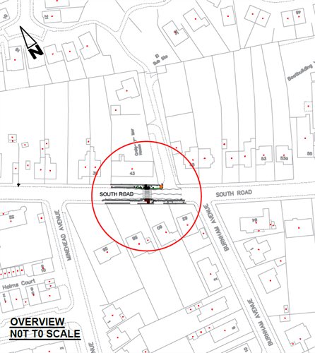 South Road Sully  map