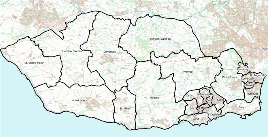 Vale Of Glamorgan Map Reviews