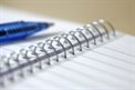 Pen and notepad