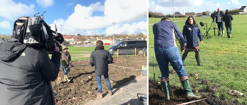 Filming-at-Pencoedtre-Park-in-Barry