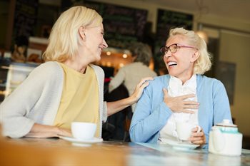 two ladies over 50