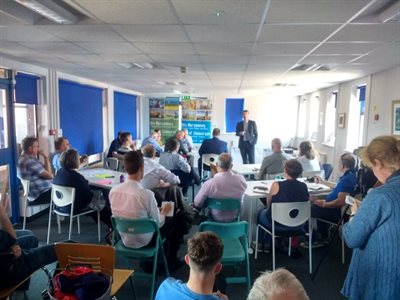 A full house at the Barry Island litter summit