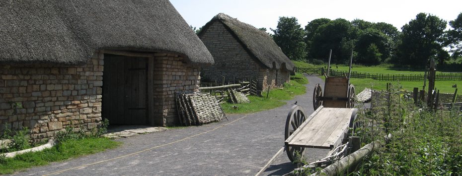 Main Street Cosmeston Medieval Village banner size