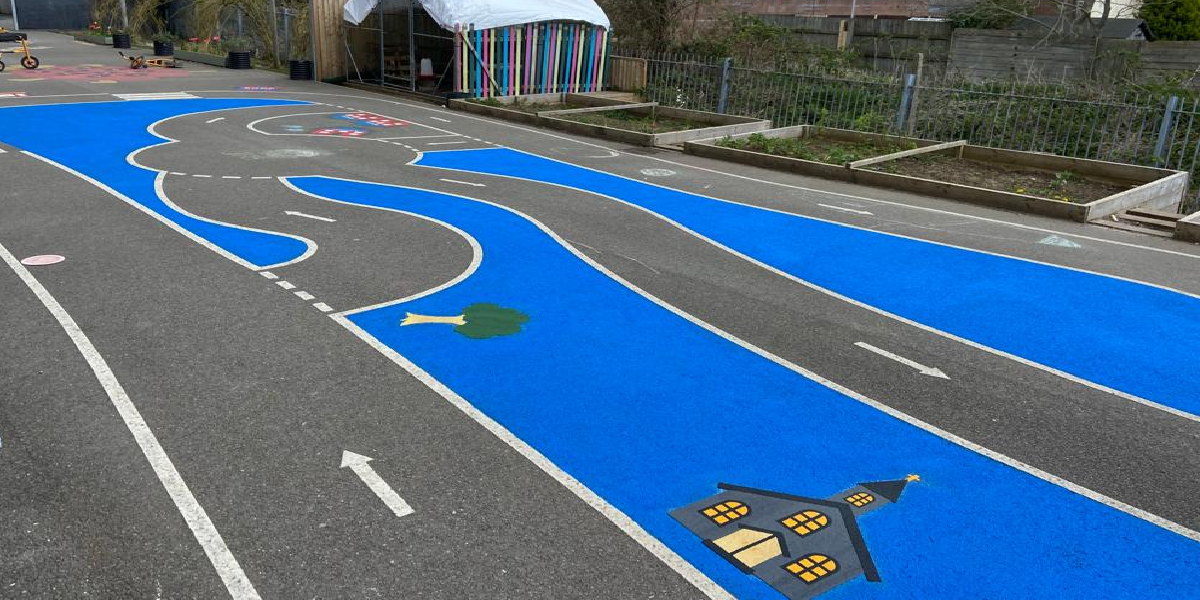 Oak Field Primary School Cycle Track