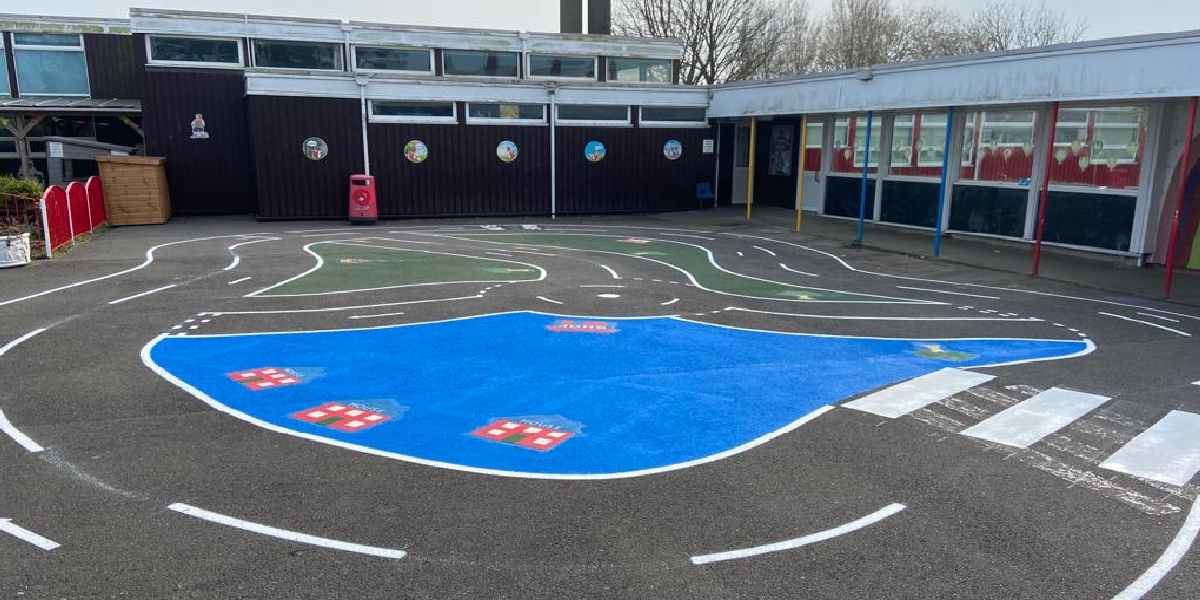 St Athan Primary School Cycle Track
