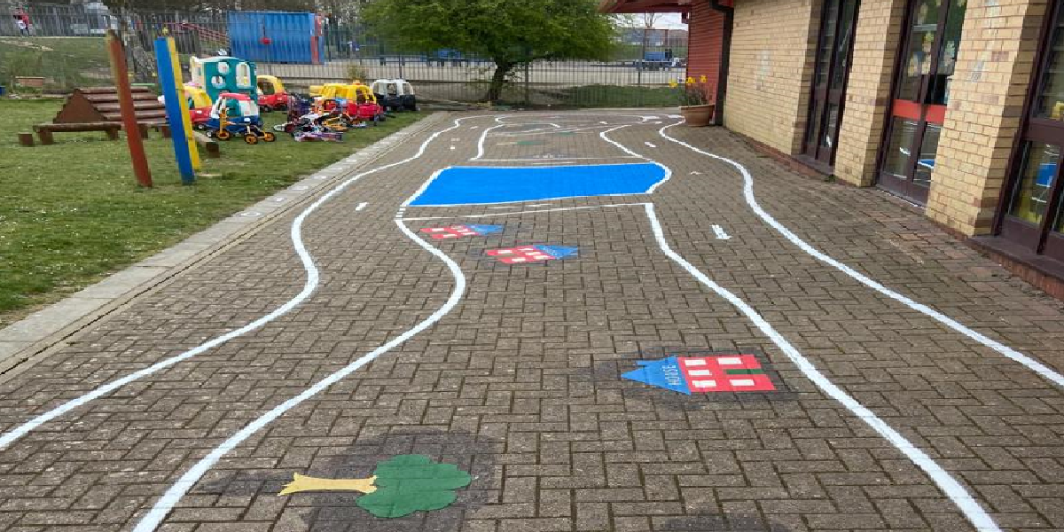 St Illtyd Primary Cycle Track