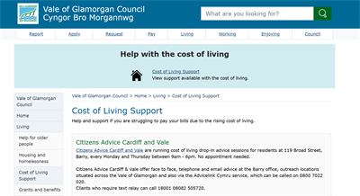 Cost of Living Hub