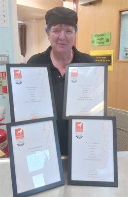 Tracey and the awards