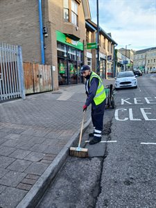 Ricky Mountjoy Sweeping