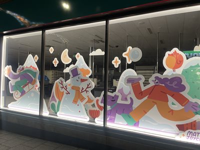Matt Joyce Window Display