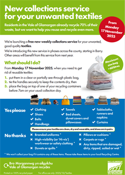 New textile collection service