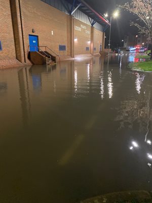 Penarth Leisure Centre Flooding