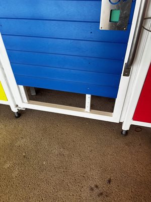 Island Changing Rooms Door