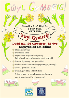 Gwyl Gymreig Poster Cymraeg