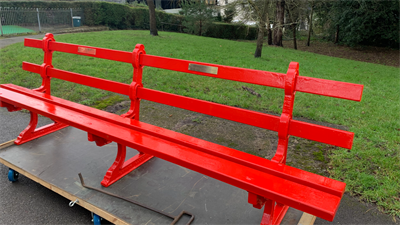 Penarth Red Bench