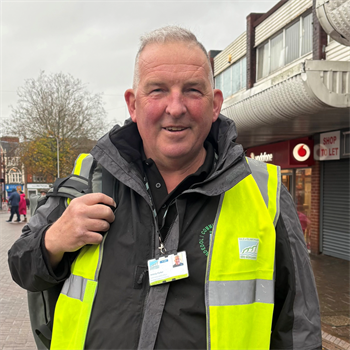 Tony Parker on Holton Road in Barry