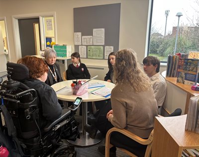 St Cyres PMed Base Group with the Leader