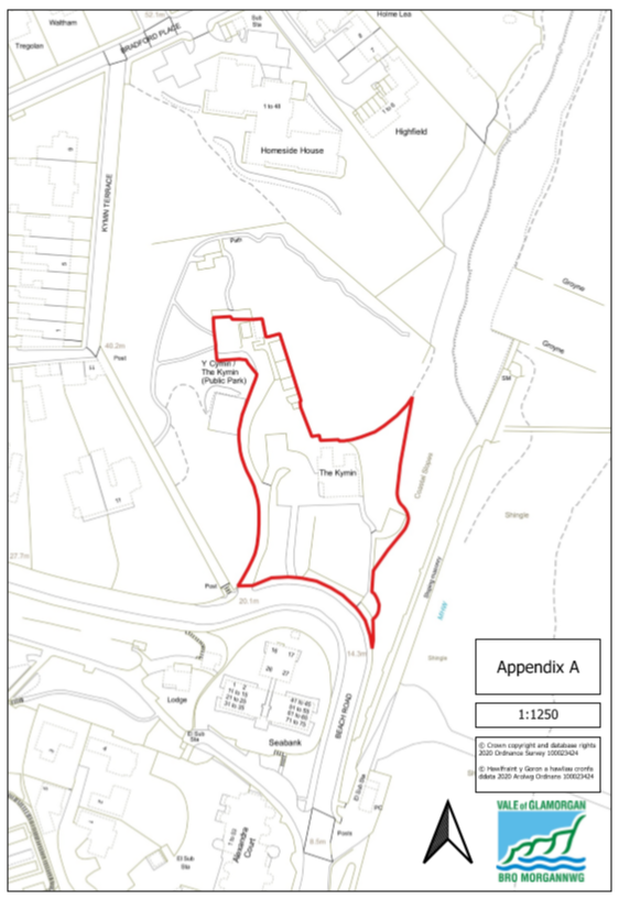 Kymin Red Line Plan Lettable Area
