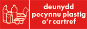 deunydd pecynnu plastig o’r cartref