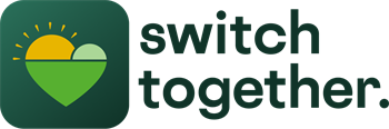 Switch Together Logo Stacked Green