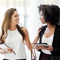 two young women - business
