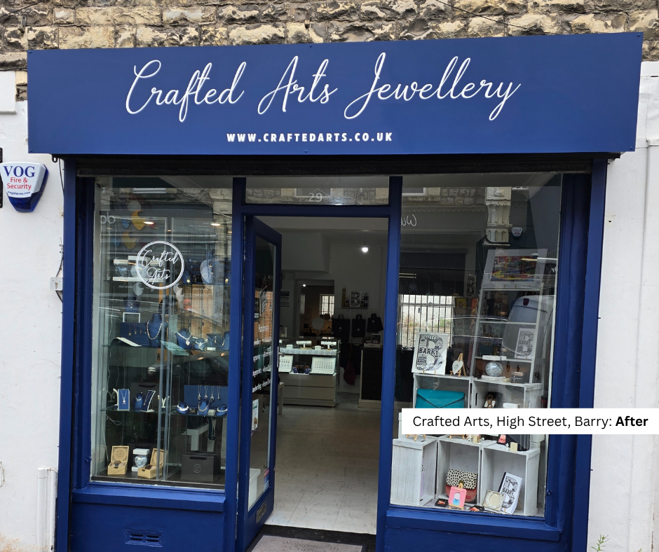 H - Crafted Arts, High Street, Barry After (1)