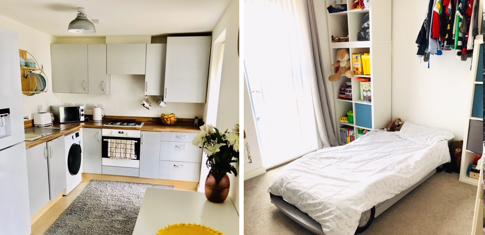Kitchen-and-bedroom
