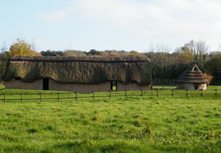 Jake's cottage, the bakers property and ovens