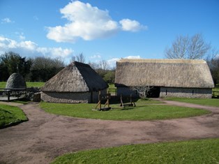 Tithe barn, swine herds cottage and pig sty