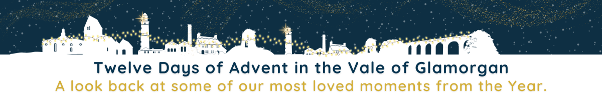 Twelve days of advent banner