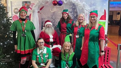 FIS Team at the Christmas Party