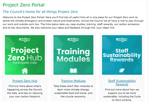 PZero Portal Screenshot