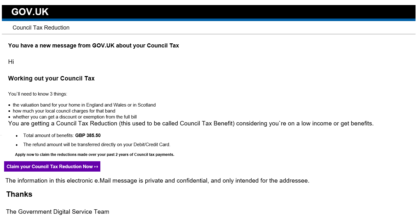 Council-Tax-Scam email