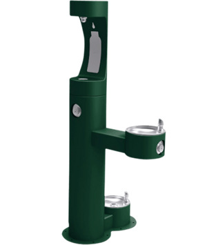 Three tiered drinking fountain sample